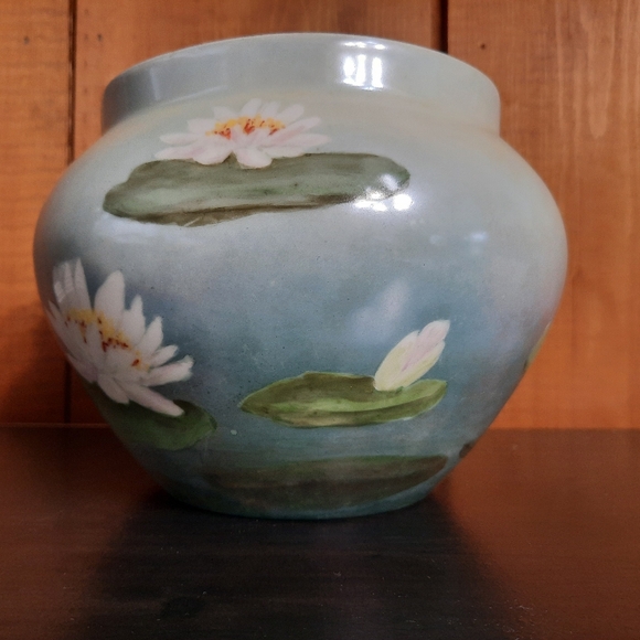 Vintage Limoges France T&V Tressemann & Vogt Handpainted Signed Planter - Picture 8 of 16